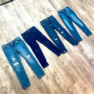 Girls skinny jeans size 6